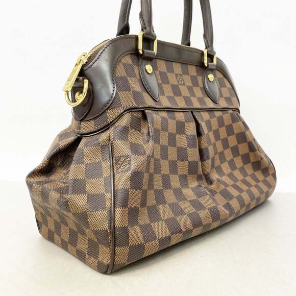 Louis Vuitton Damier Trevi PM Handbag N51997 Ebene 2-way bag for women - Picture 2 of 11